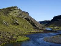 Am Beginn der Eldgjá Schlucht
